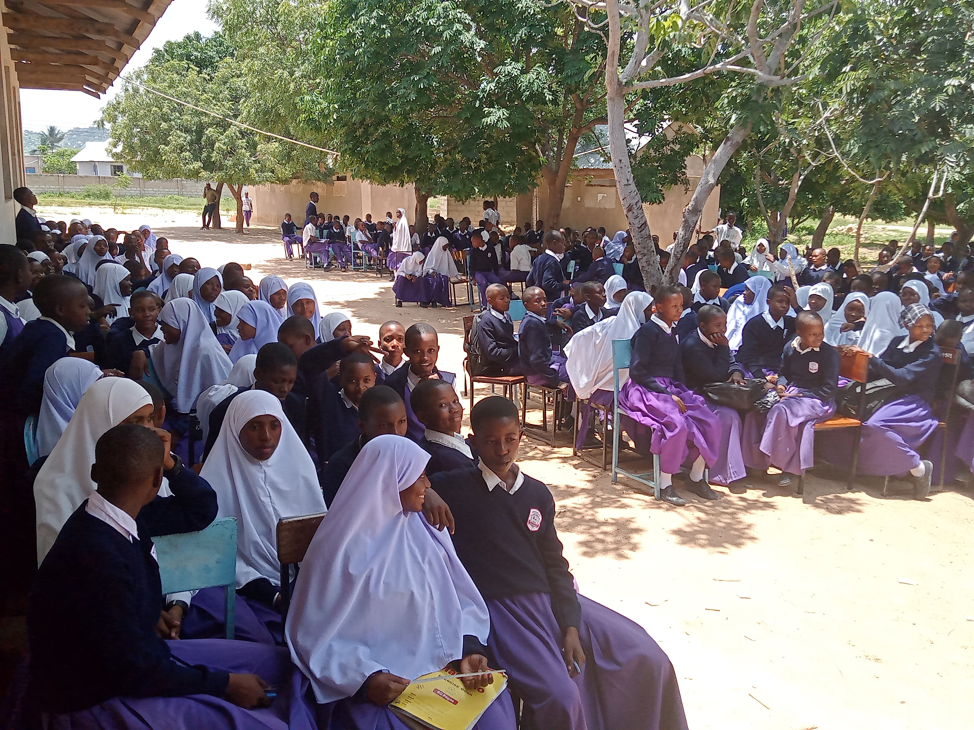 THA SF Team teach  STUDENTS on the Negative effects of Drug abuse and Alcohol