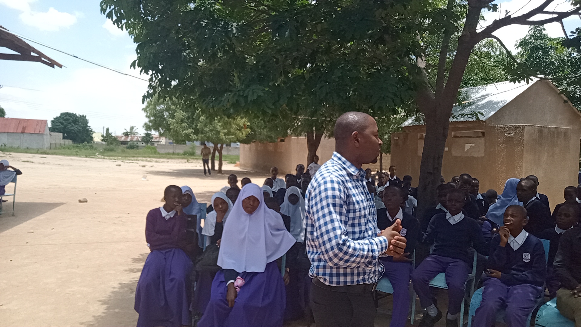 THA SF Team teach  STUDENTS on the Negative effects of Drug abuse and Alcohol