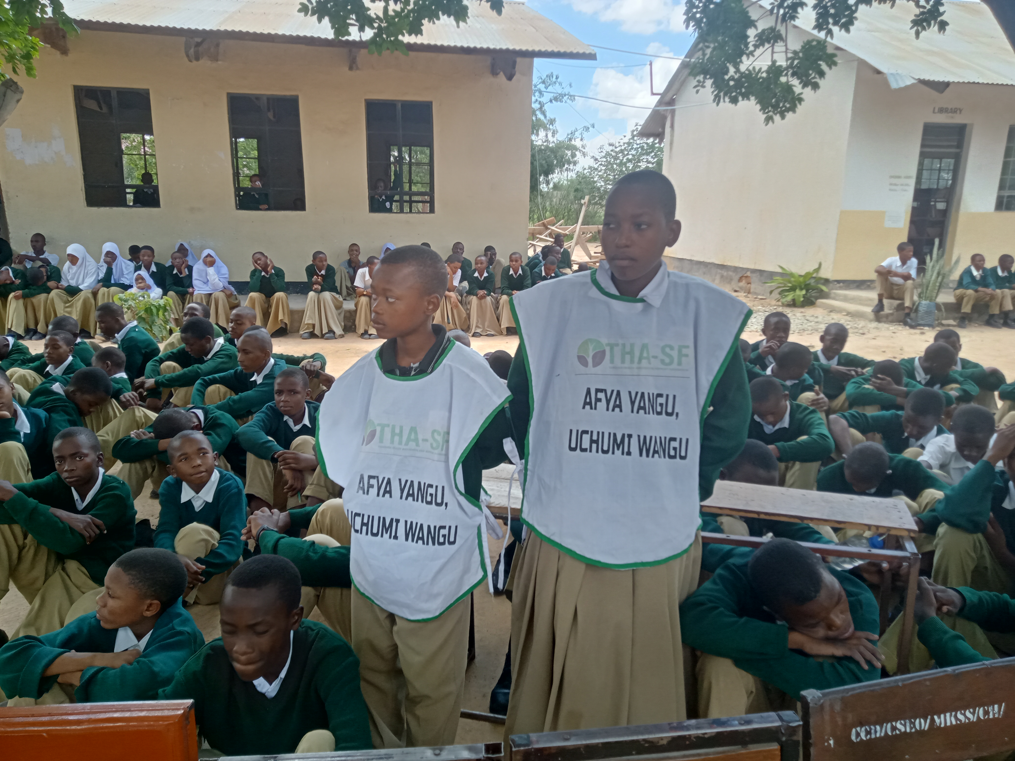  THA SF Team teach  STUDENTS on the Negative effects of Drug abuse and Alcohol 