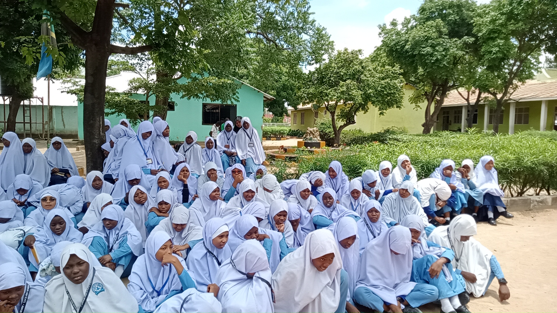  JAMHURI SECONDARY STUDENTS READ TO HEAR THE LESSON 