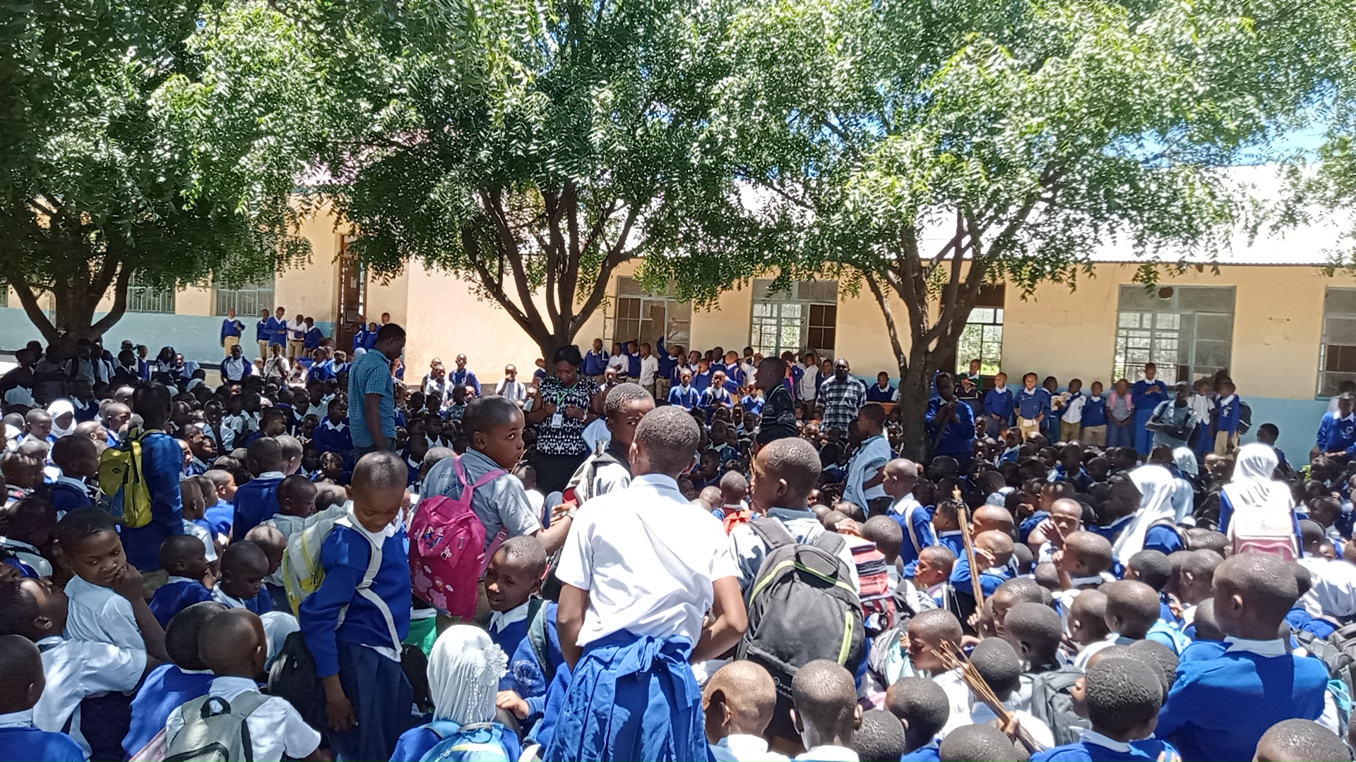THA SF Team teach  PUPILS on the Negative effects of Drug abuse and Alcohol