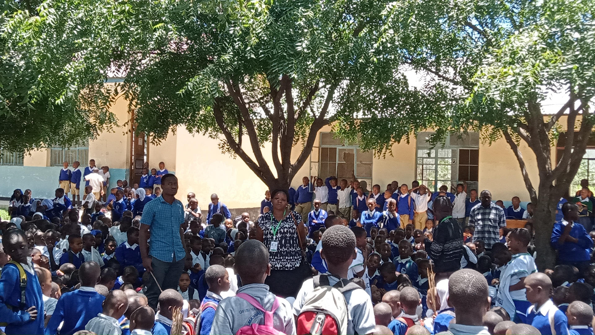 THA SF Team teach  PUPILS on the Negative effects of Drug abuse and Alcohol