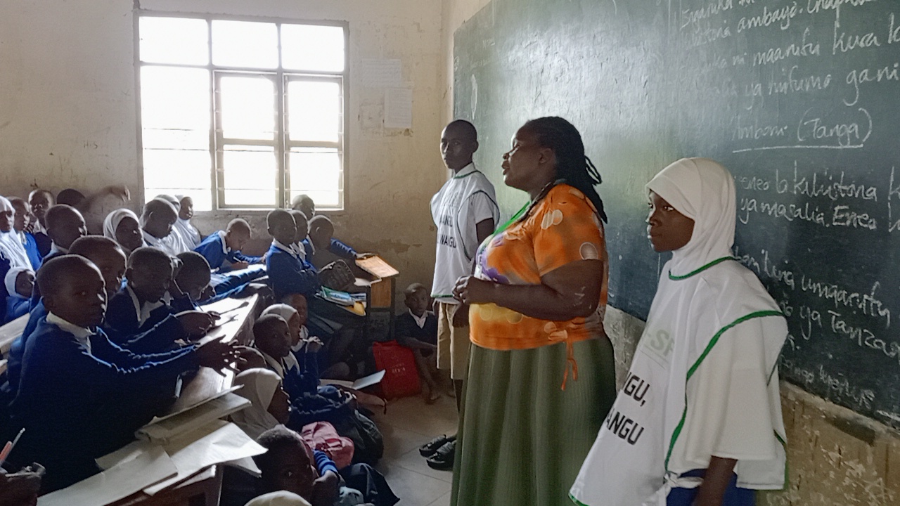 THA SF Team teach  PUPILS on the Negative effects of Drug abuse and Alcohol