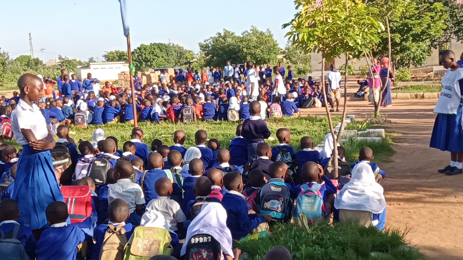 THA SF Team teach  PUPILS on the Negative effects of Drug abuse and Alcohol