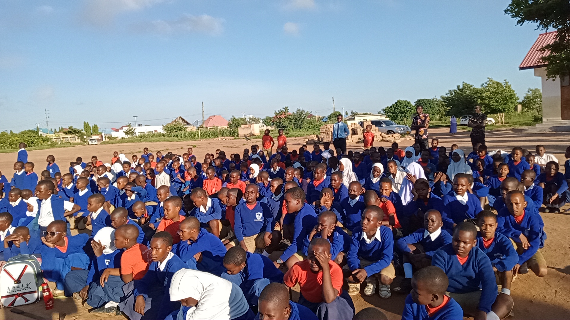 THA SF Team teach  PUPILS on the Negative effects of Drug abuse and Alcohol