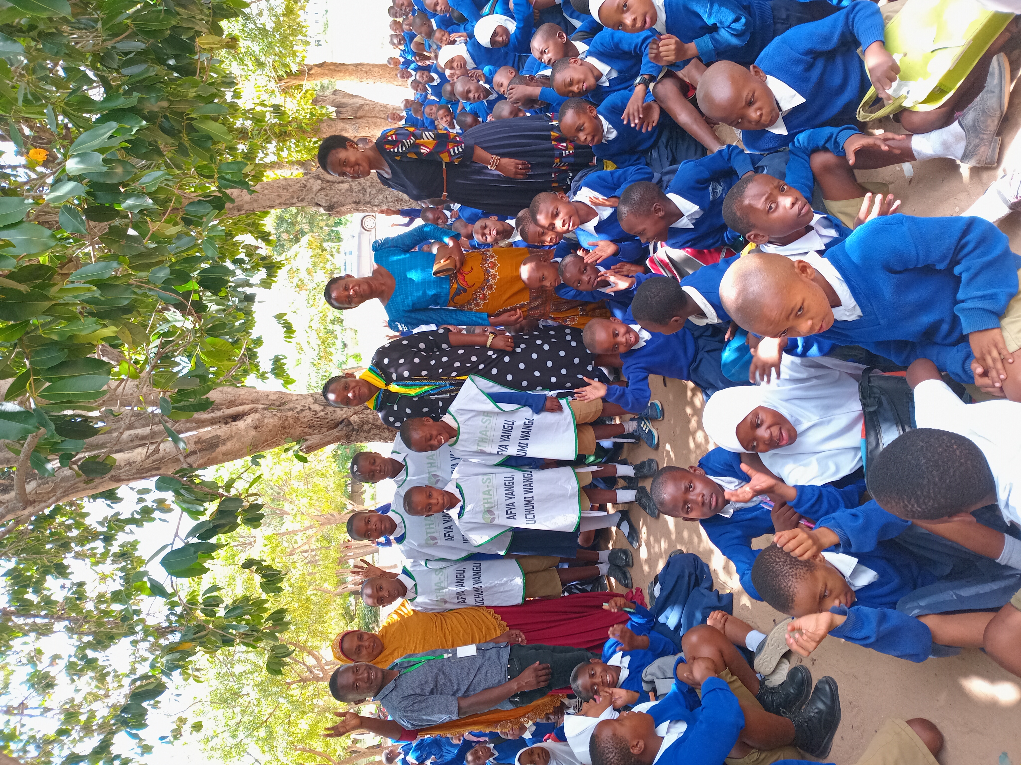 THA SF Team teach  PUPILS on the Negative effects of Drug abuse and Alcohol