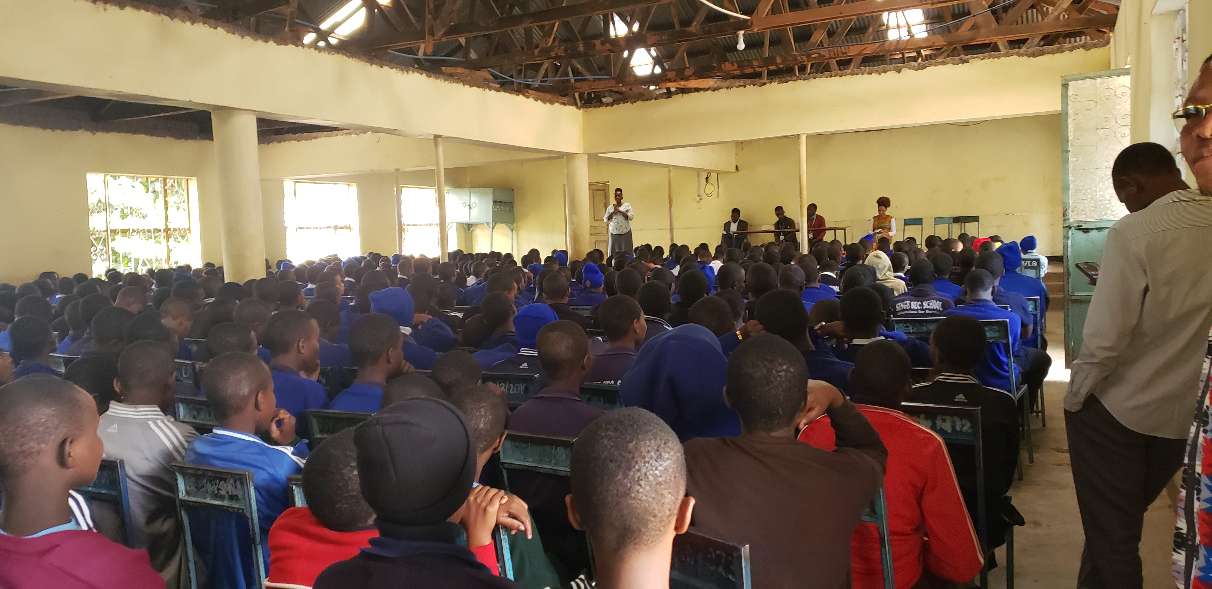 THA SF Team teach  students on the Negative effects of Drug abuse and Alcohol also way forward to avoid and to advocacy