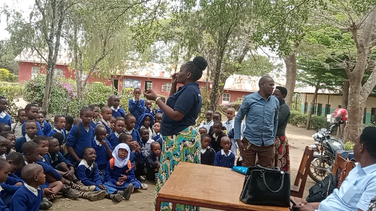 THA SF Team teach  Pupils on the Negative effects of Drug abuse and Alcohol